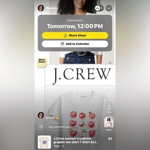 J.Crew Whatnot Show! $1 Starts! tomorrow, Thur 11/6/25 at noon! @finderzkeepers_